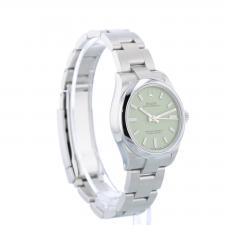 Ladies Rolex Oyster Perpetual 31 277200 Stainless Steel case with Pistachio dial