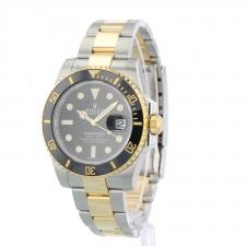 Gents Rolex Submariner Date 116613LN 18ct Yellow Gold   Stainless Steel case with Black dial