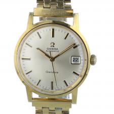 Gents Omega Geneve 166.070 Gold Plated Stainless Steel case with dial