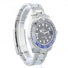 Gents Rolex GMT Master II 126710BLNR Stainless Steel case with Black dial
