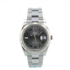 Gents Rolex Datejust 41 126334  case with Wimbledon dial