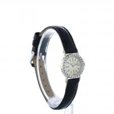 Ladies Longines vintage 18ct White Gold case with Silver dial