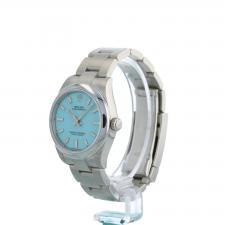 Ladies Rolex Oyster Perpetual 31 277200 Steel case with Tiffany Blue dial