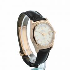 Gents Rolex Day Date 118135 18ct Rose Gold case with Silver dial