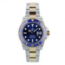 Gents Rolex Submariner Date 126613LB 18ct Yellow Gold Stainless Steel case with Blue dial