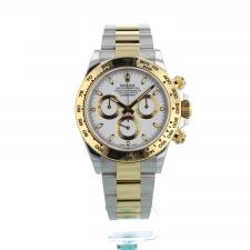 Gents Rolex Daytona 116503 18ct Yellow Gold   Stainless Steel case with White dial