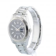Gents Rolex DateJust II 116334 Steel case with Black dial