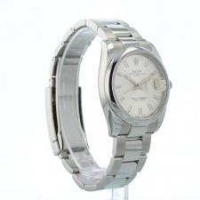 Gents Rolex Oyster Perpetual Date 34 115200 Steel case with Silver dial