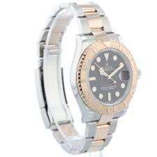 Gents Rolex Yacht-Master 40 126621 18ct Rose Gold   Stainless Steel case with Black dial
