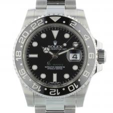Gents Rolex GMT Master II 116710LN Stainless Steel case with Black dial