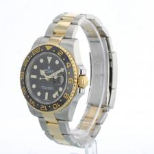Gents Rolex GMT Master II 116713LN 18ct Yellow Gold   Stainless Steel case with Black dial
