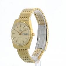 Gents Omega Seamaster 166.0210 G/P case with Gilt dial
