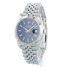 Gents Rolex Datejust 41 126334 Steel case with Blue dial
