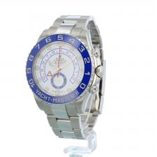 Gents Rolex Yacht-Master II 116680 Steel case with White dial