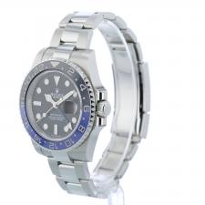 Gents Rolex GMT Master II 126710BLNR Stainless Steel case with Black dial
