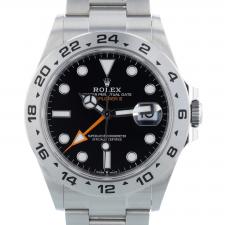 Gents Rolex Explorer II 226570 Stainless Steel case with Black dial