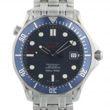 Gents Omega Seamaster 22208000 Steel case with Blue Wave dial