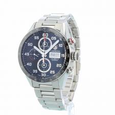 Gents Tag Heuer Carrera CV2A1R Steel case with Black dial