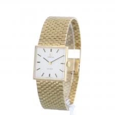 Gents Omega DeVille   9 CT case with Silver dial