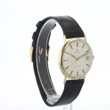 Gents Omega Geneve 1325017  9 CT case with Silver dial