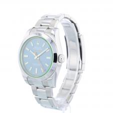 Gents Rolex Milgauss 116400GV Steel case with Blue dial