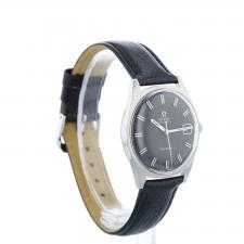 Gents Omega Geneve  Steel case with Black dial