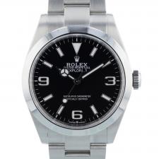 Gents Rolex Explorer 224270 Steel case with Black dial
