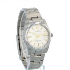 Gents Rolex Oyster Perpetual 34mm 124200 Steel case with Silver dial