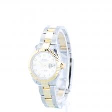 Ladies Rolex DateJust 28 279173 18ct Yellow Gold   Stainless Steel case with Silver dial