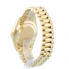 Gents Rolex Day Date 40 228238 18ct Yellow Gold case with Champagne dial