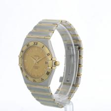 Gents Omega Constellation 12521000 Yellow Gold Stainless Steel case with Gilt dial