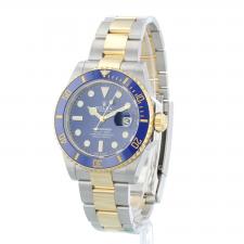 Gents Rolex Submariner Date 126613LB 18ct Yellow Gold Stainless Steel case with Blue dial