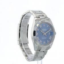 Gents Rolex Datejust 41 126300 Steel case with Blue dial