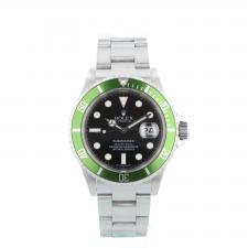 Gents Rolex Submariner Date 16610 Steel case with Black dial