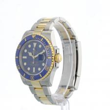 Gents Rolex Submariner Date 116613LB 18ct Yellow Gold   Stainless Steel case with Blue dial