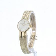 Ladies Omega 7115505 7115505  9 CT case with Silver dial