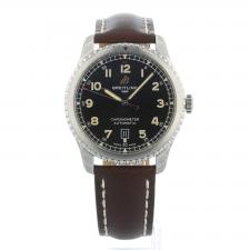 Gents Breitling Aviator 8 Automatic 41 A17315101B1X3 Steel case with Black dial