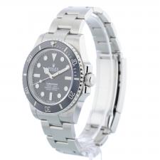 Gents Rolex Submariner Non Date 124060 Steel case with Black dial