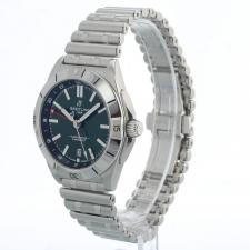 Gents Breitling Chronomat GMT A32398 Steel case with Green dial