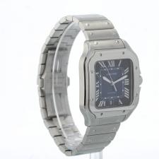Gents Cartier Santos WSSA0030 Steel case with Blue dial
