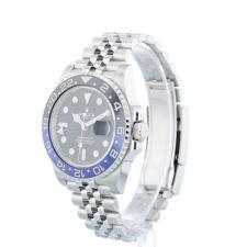 Gents Rolex GMT Master II 126710BLNR Stainless Steel case with Black dial