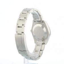 Ladies Rolex Oyster Perpetual 31 177200 Steel case with Red Grape dial