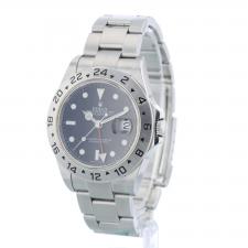 Gents Rolex Explorer II 16570 Steel case with Black dial