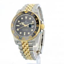 Gents Rolex GMT Master II 126713GRNR 18ct Yellow Gold   Stainless Steel case with Black dial