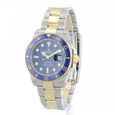 Gents Rolex Submariner Date 126613LB 18ct Yellow Gold Stainless Steel case with Blue dial