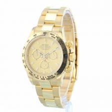 Gents Rolex Daytona 116508 18ct Yellow Gold case with Gilt dial