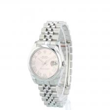 Ladies Rolex DateJust 31 178240 Steel case with Pink dial