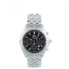 Gents Breitling Shadow Flyback A35312 Steel case with Black dial