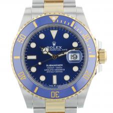 Gents Rolex Submariner Date 126613LB 18ct Yellow Gold Stainless Steel case with Blue dial