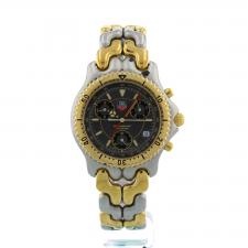 Gents Tag Heuer Professional CG1125 Gold Plated   Stainless Steel case with Grey dial